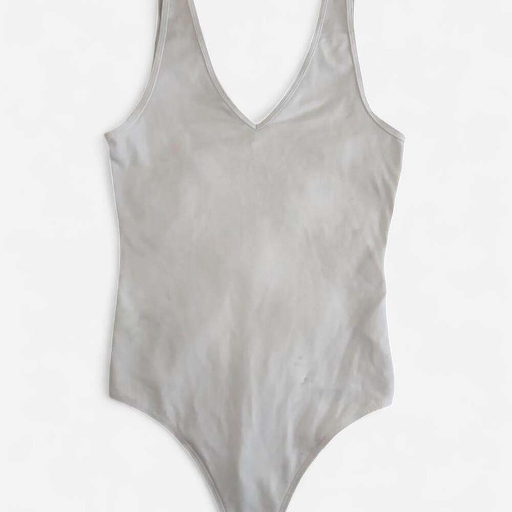 Abercrombie & Fitch Women's White Bodysuit